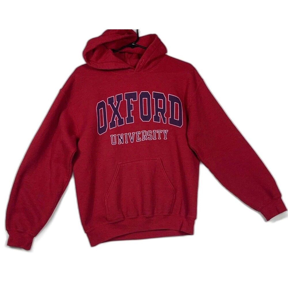 Oxford University Hoodie Men Small Vintage Unisex Heavy Blend Sweatshirt